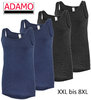 2 x ADAMO Unterhemd Thermowäsche XXL bis 8XL "Jeans"