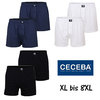 CECEBA 2er Pack Boxershorts XL bis 8XL Unterwäsche Unterhosen