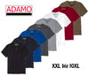 Adamo T-Shirt mit Knopfleiste Kurzarm "Silas"